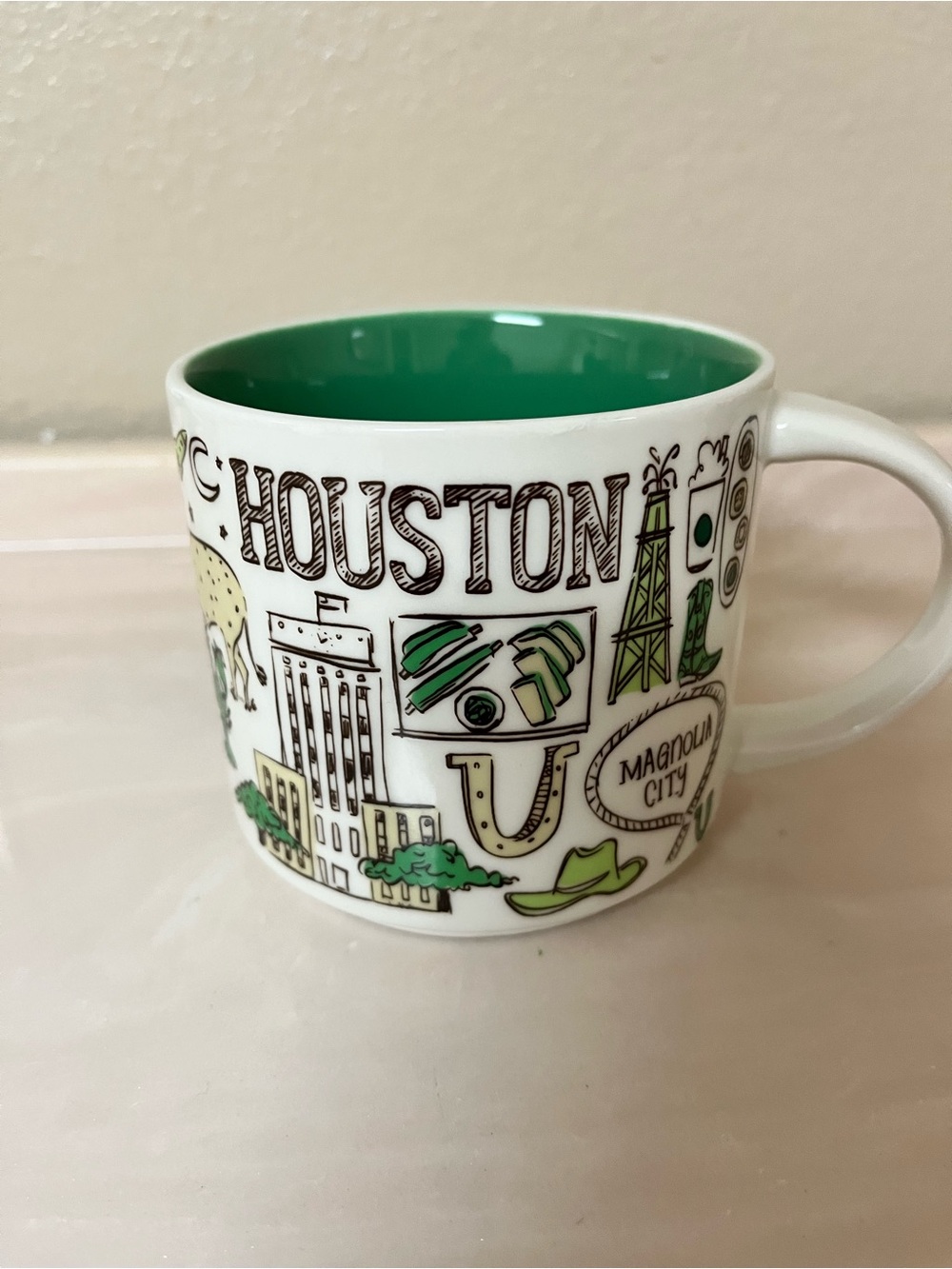 Starbucks Been There Houston Mug 14 oz